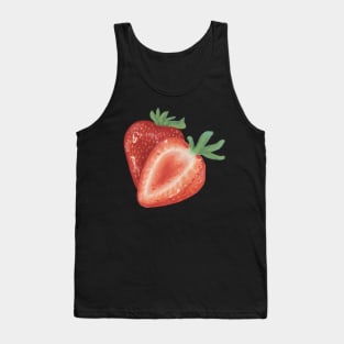 Big Red Strawberry Tank Top